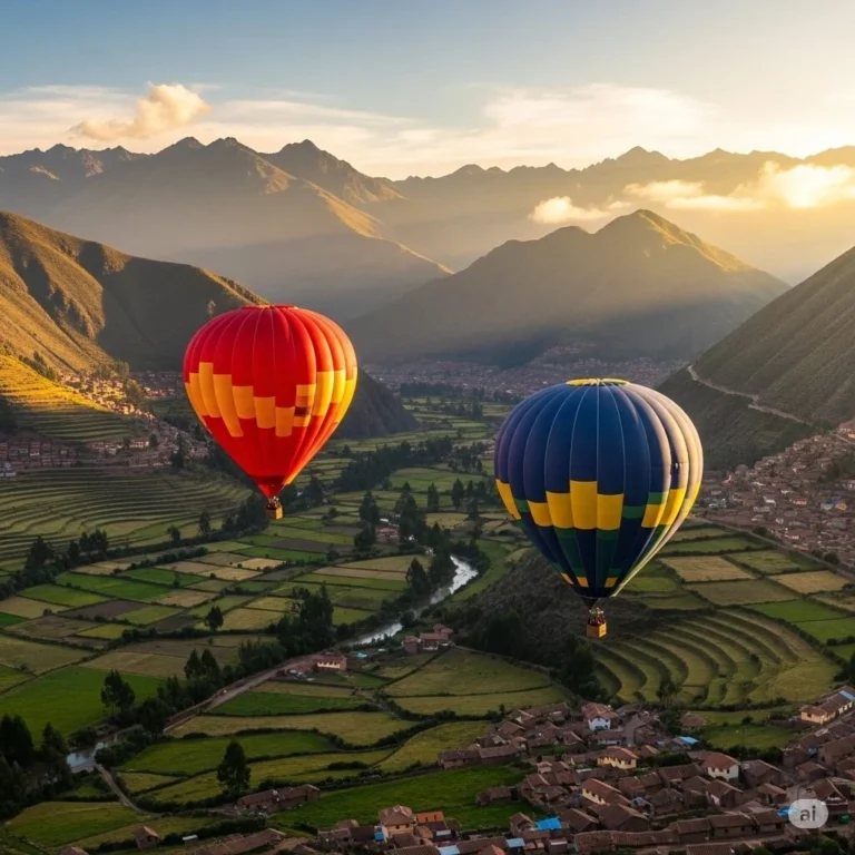 Hot Air Balloon in Cusco